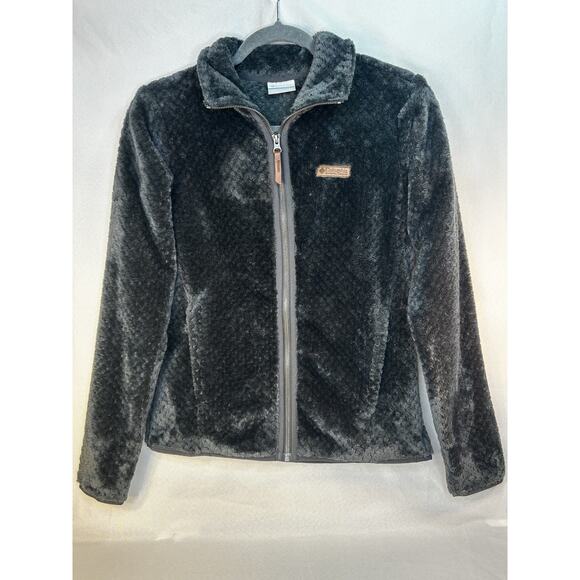 Columbia Jackets & Blazers - Columbia Women's Fireside Sherpa Full Zip Fleece Jacket Charcoal Gray X-small